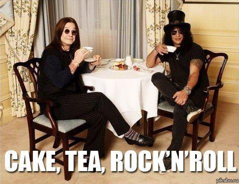 cake tea rock'n'roll